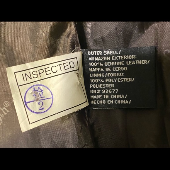 East5th leather jacket women’s - Picture 7 of 9